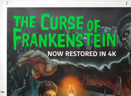 The Curse Of Frankenstein (Top Left) Cinema Quad Movie Poster 