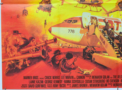 The Delta Force (Bottom Left) Cinema Quad Movie Poster 