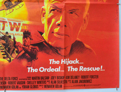 The Delta Force (Bottom Right) Cinema Quad Movie Poster 