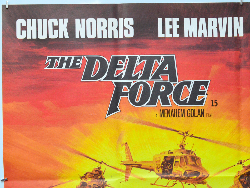 The Delta Force (Top Left) Cinema Quad Movie Poster 