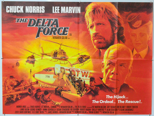 The Delta Force - Original Quad Poster - Film Poster - Movie Poster