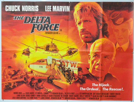 The Delta Force - Original Quad Poster - Film Poster - Movie Poster