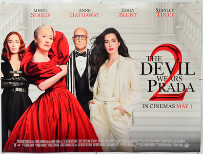 The Devil Wears Prada 2 - Original Quad Poster - Film Poster - Movie Poster