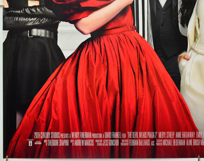 The Devil Wears Prada 2 (Bottom Left) Cinema Quad Movie Poster 