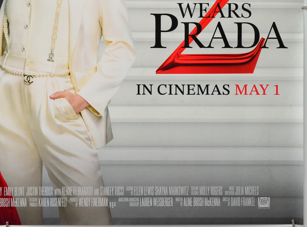 The Devil Wears Prada 2 (Bottom Right) Cinema Quad Movie Poster 