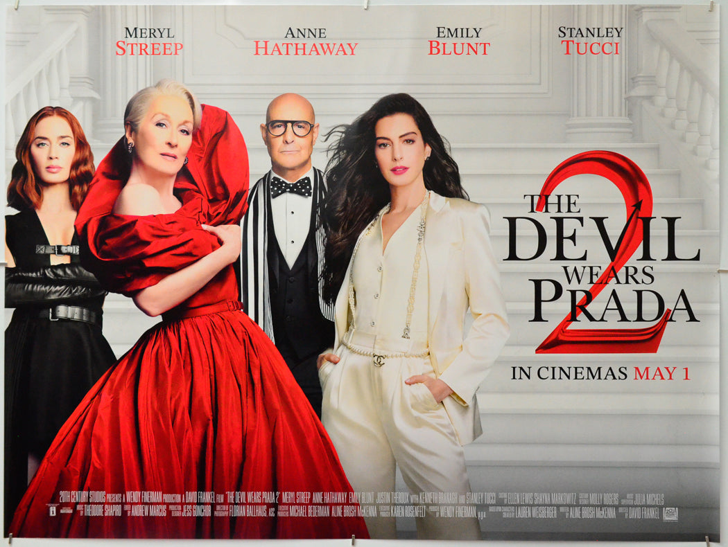 The Devil Wears Prada 2 - Original Quad Poster - Film Poster - Movie Poster