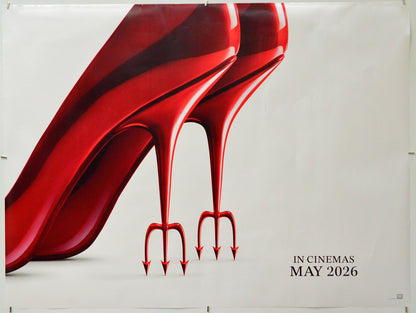 The Devil Wears Prada 2 - Original Quad Poster - Film Poster - Movie Poster