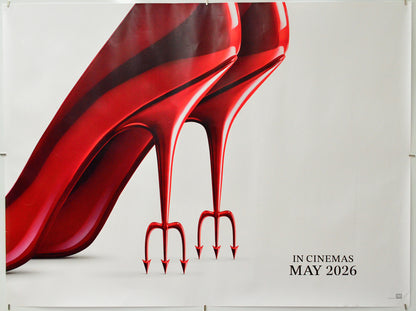The Devil Wears Prada 2 - Original Quad Poster - Film Poster - Movie Poster