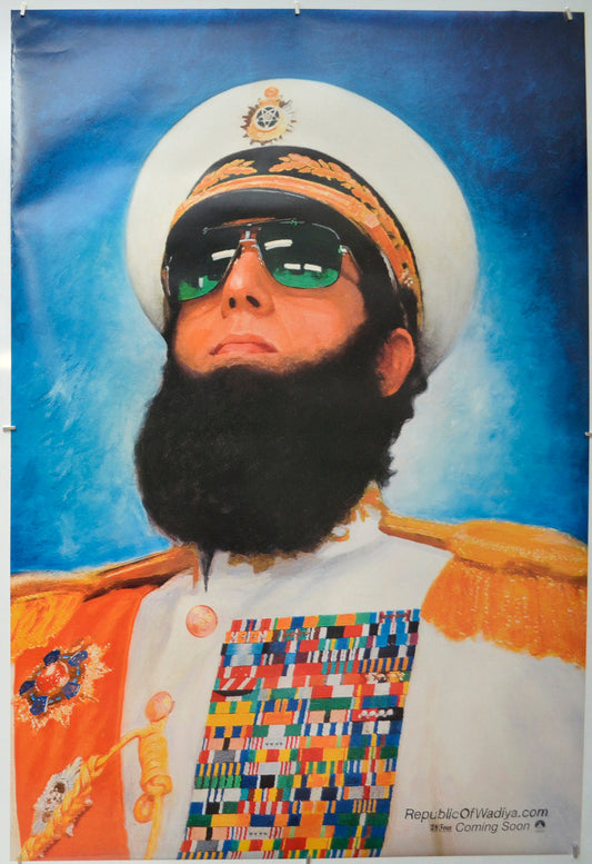 The Dictator - Original One Sheet Poster - Film Poster - Movie Poster 