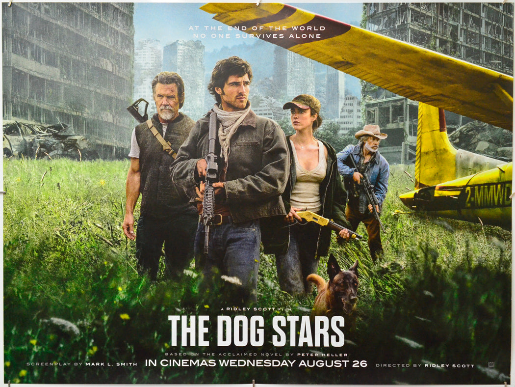 The Dog Stars - Original Quad Poster - Film Poster - Movie Poster