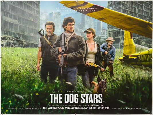 The Dog Stars - Original Quad Poster - Film Poster - Movie Poster