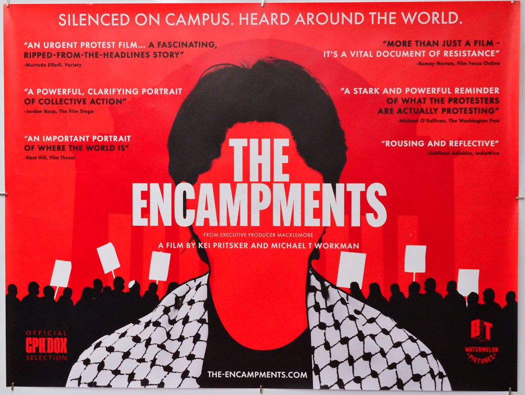 The Encampments - Original Quad Poster - Film Poster - Movie Poster
