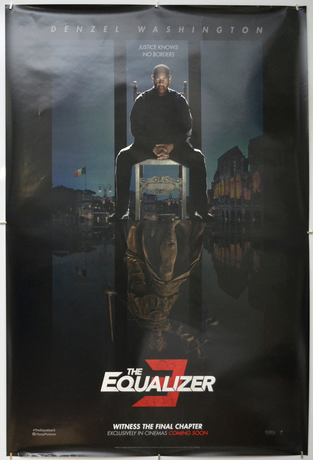 The Equalizer 3 - Original One Sheet Poster - Film Poster - Movie Poster 