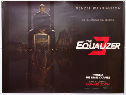 The Equalizer 3 - Original Quad Poster - Film Poster - Movie Poster