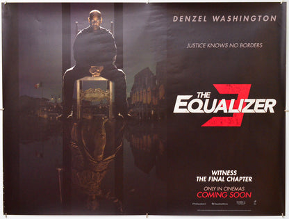 The Equalizer 3 - Original Quad Poster - Film Poster - Movie Poster