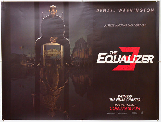 The Equalizer 3 - Original Quad Poster - Film Poster - Movie Poster