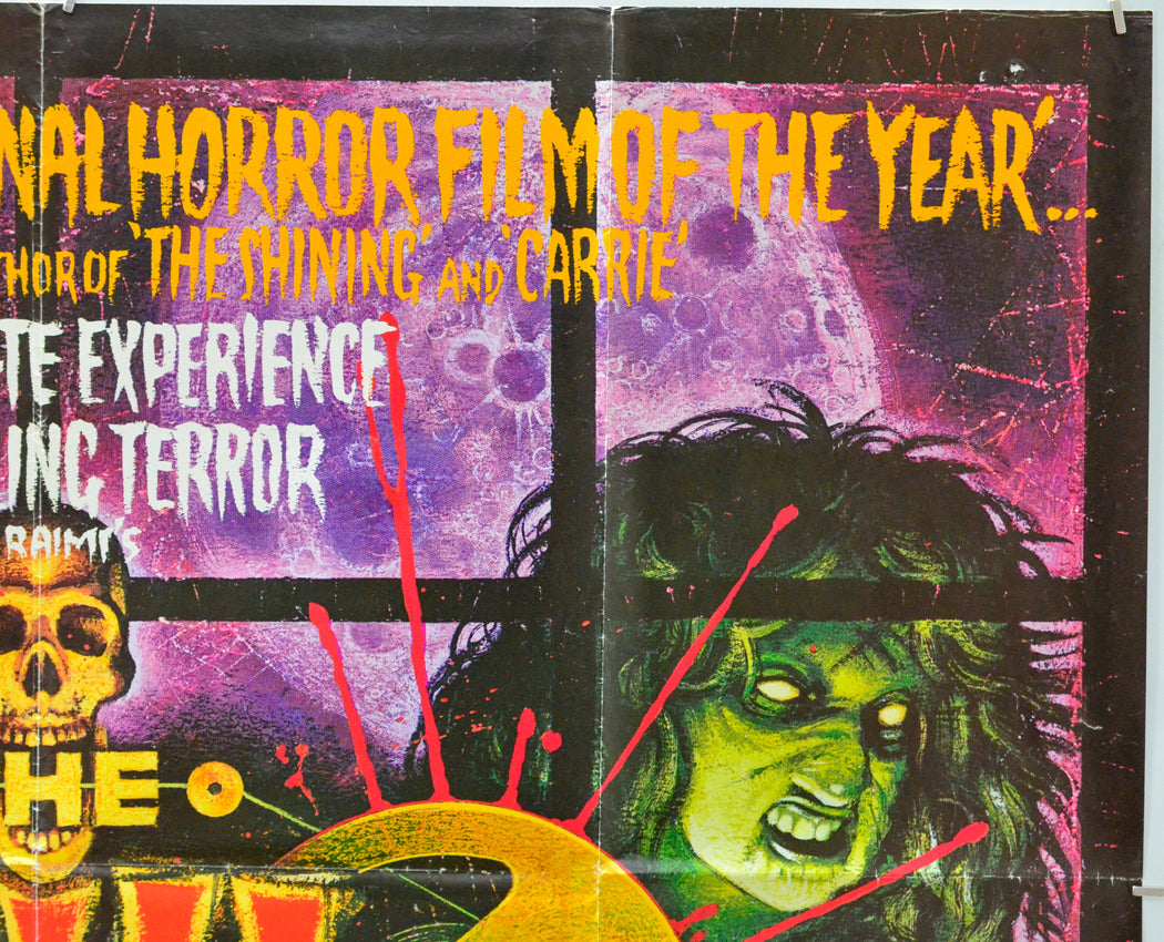 The Evil Dead (Top Right) Cinema Quad Movie Poster 