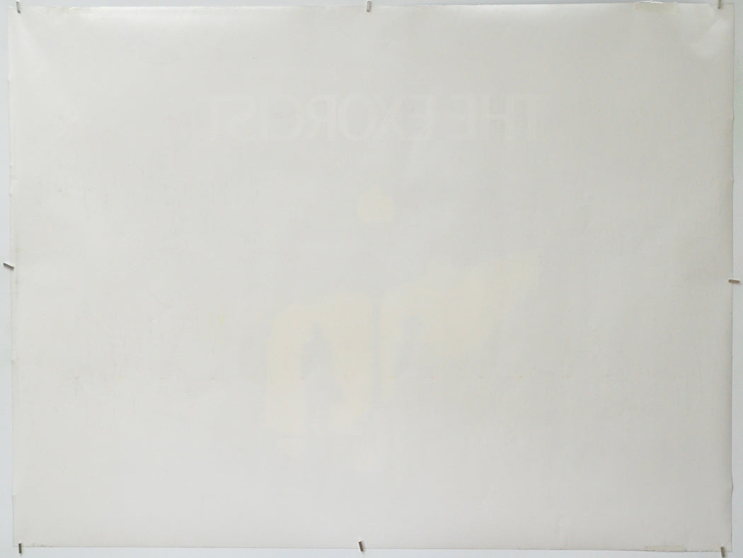 The Exorcist (Back) Cinema Quad Movie Poster 