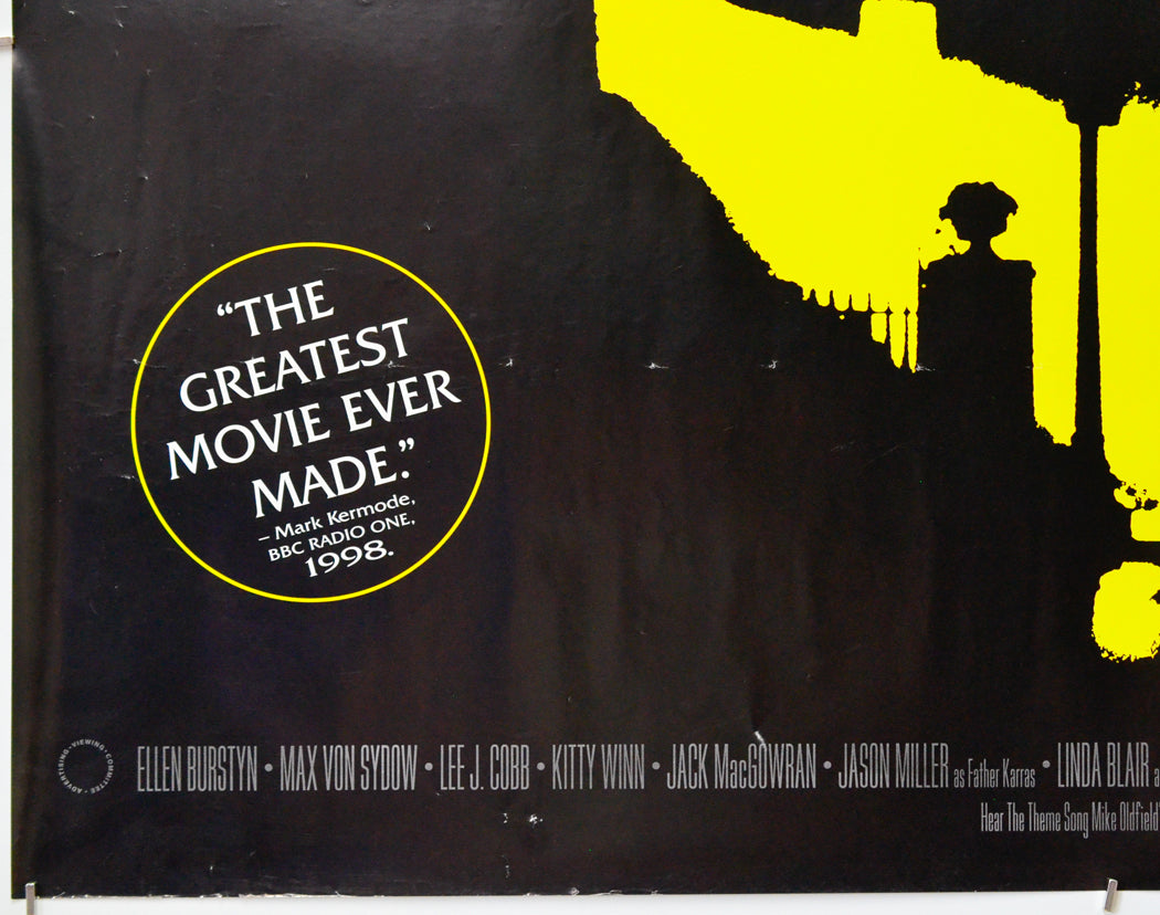 The Exorcist (Bottom Left) Cinema Quad Movie Poster 