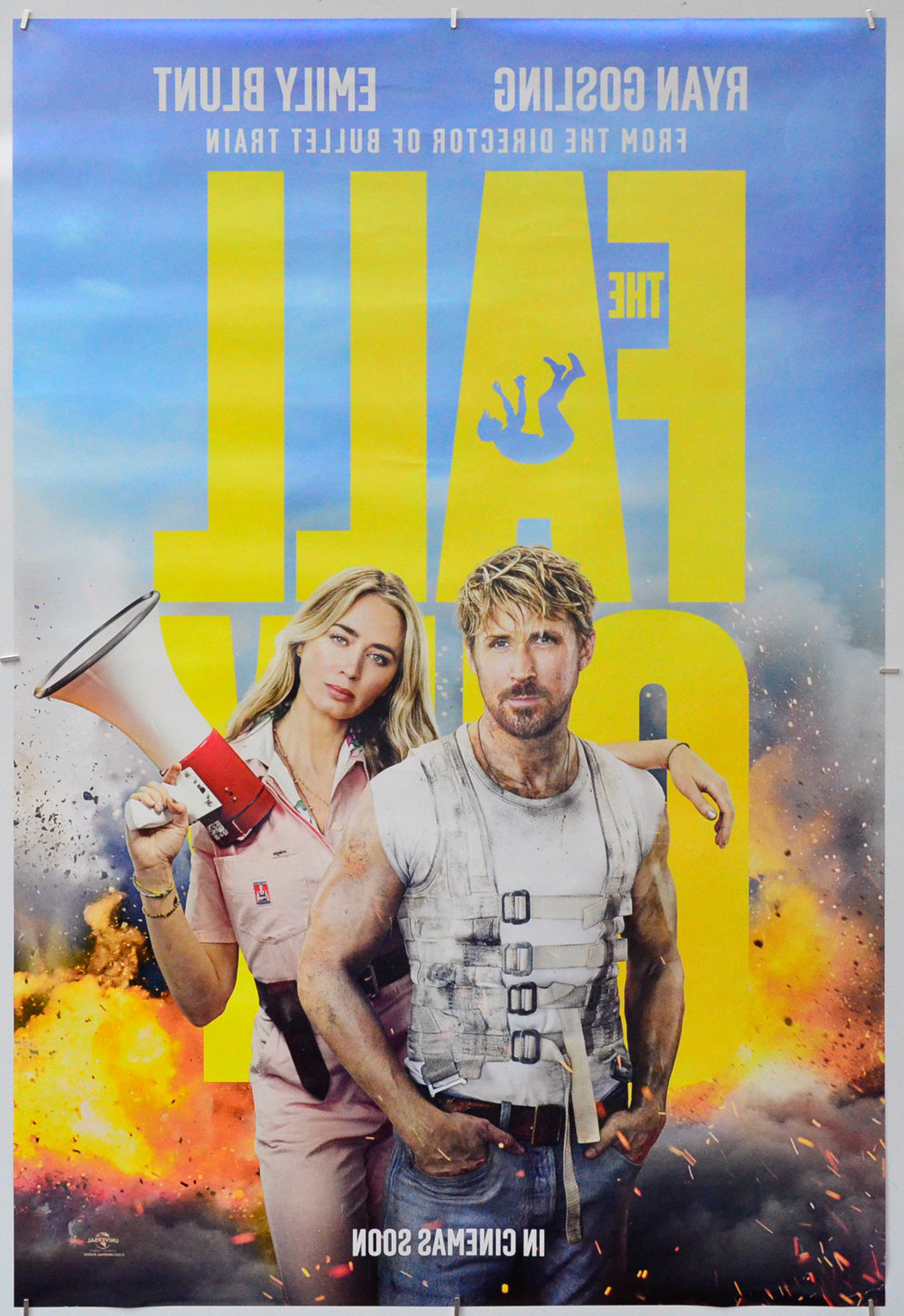 The Fall Guy (Back) Cinema One Sheet Movie Poster 