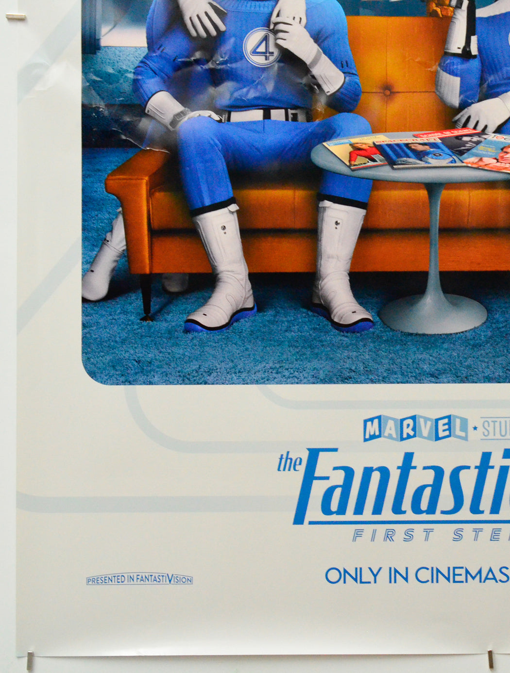 The Fantastic Four: First Steps (Bottom Left) Cinema One Sheet Movie Poster 