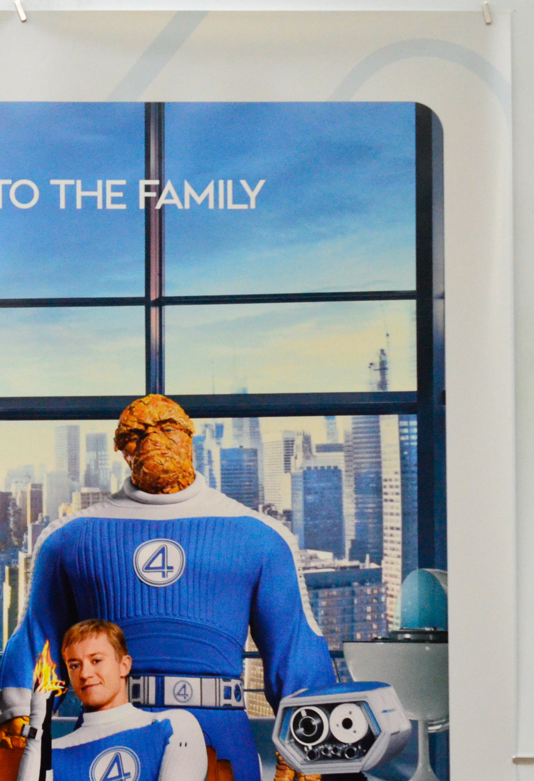 The Fantastic Four: First Steps (Top Right) Cinema One Sheet Movie Poster 