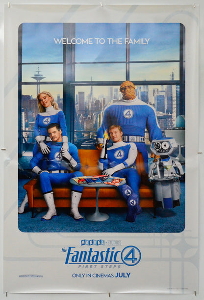 The Fantastic Four: First Steps - Original One Sheet Poster - Film Poster - Movie Poster