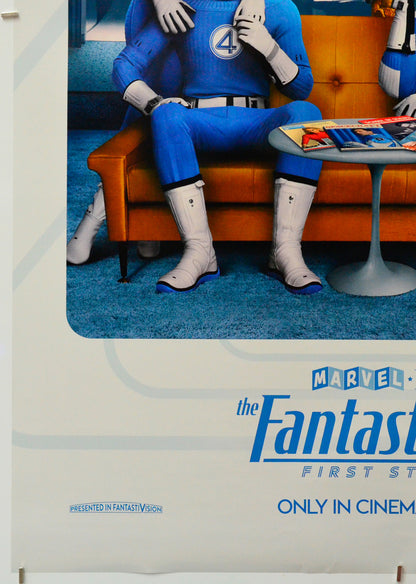 The Fantastic Four: First Steps (Bottom Left) Cinema One Sheet Movie Poster 