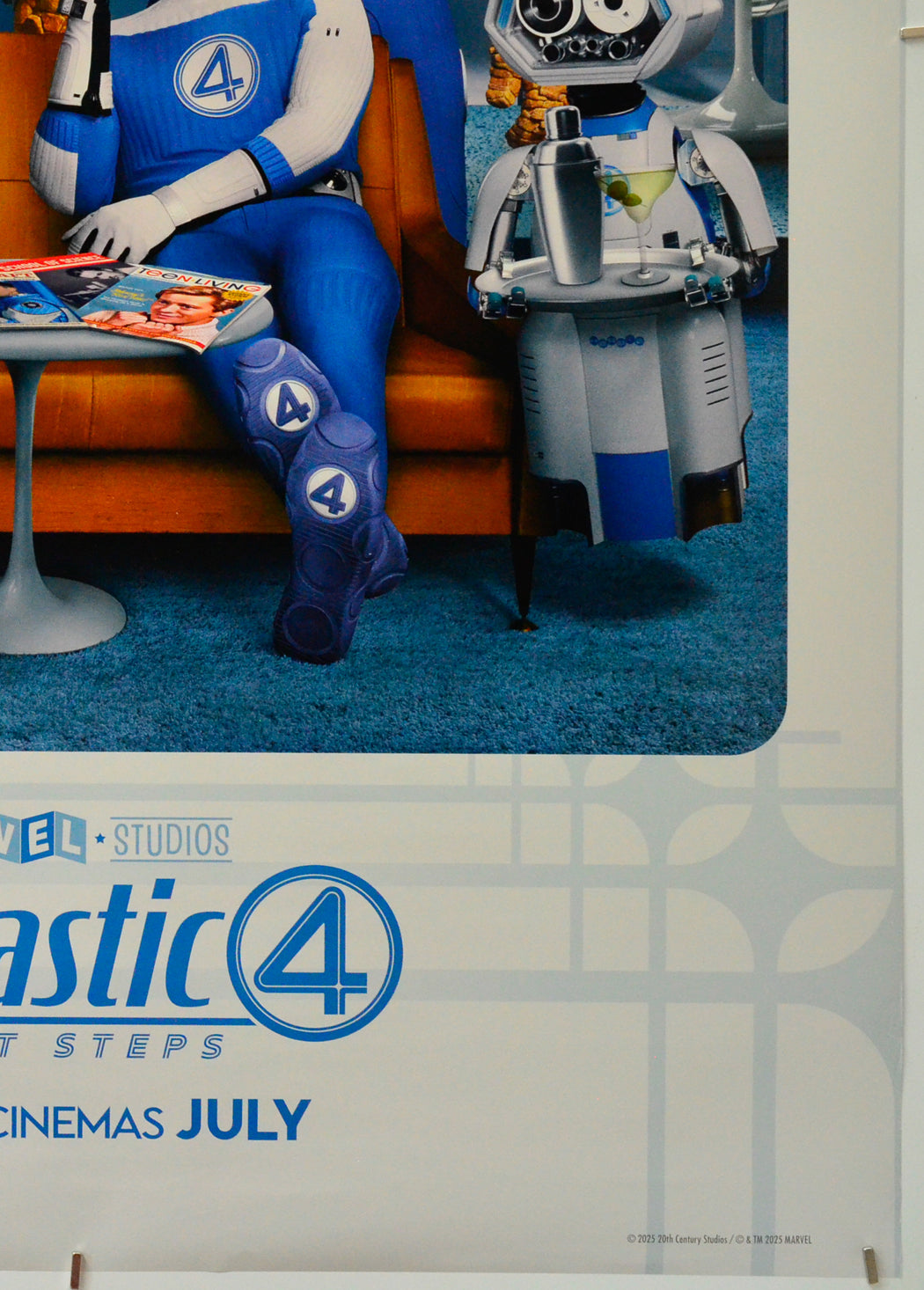 The Fantastic Four: First Steps (Bottom Right) Cinema One Sheet Movie Poster 