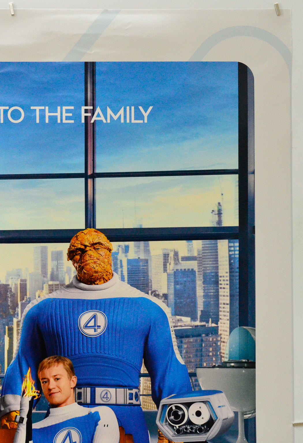 The Fantastic Four: First Steps (Top Right) Cinema One Sheet Movie Poster 