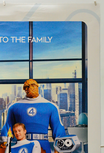 The Fantastic Four: First Steps (Top Right) Cinema One Sheet Movie Poster 