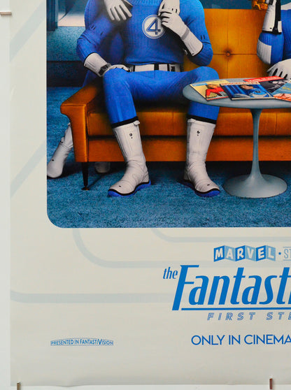 The Fantastic Four: First Steps (Bottom Left) Cinema One Sheet Movie Poster 