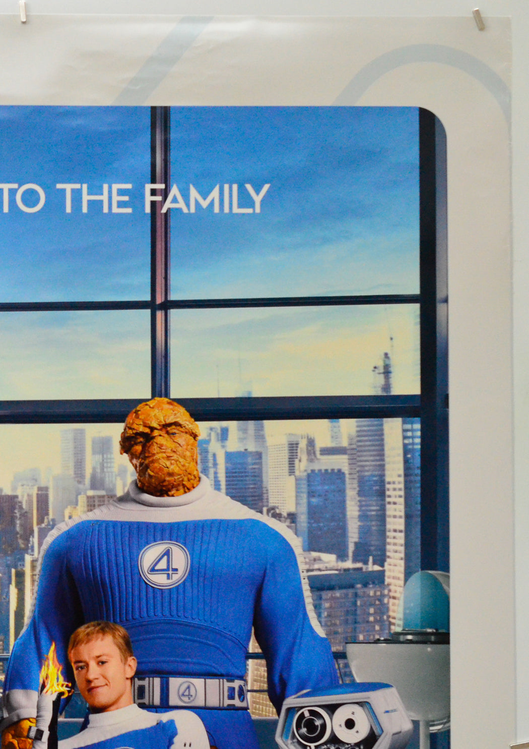 The Fantastic Four: First Steps (Top Right) Cinema One Sheet Movie Poster 