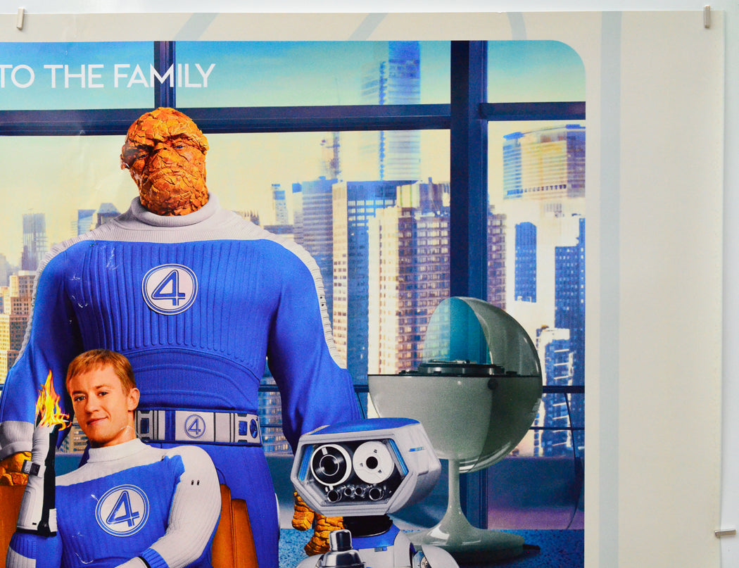 The Fantastic Four: First Steps (Top Right) Cinema Quad Movie Poster 