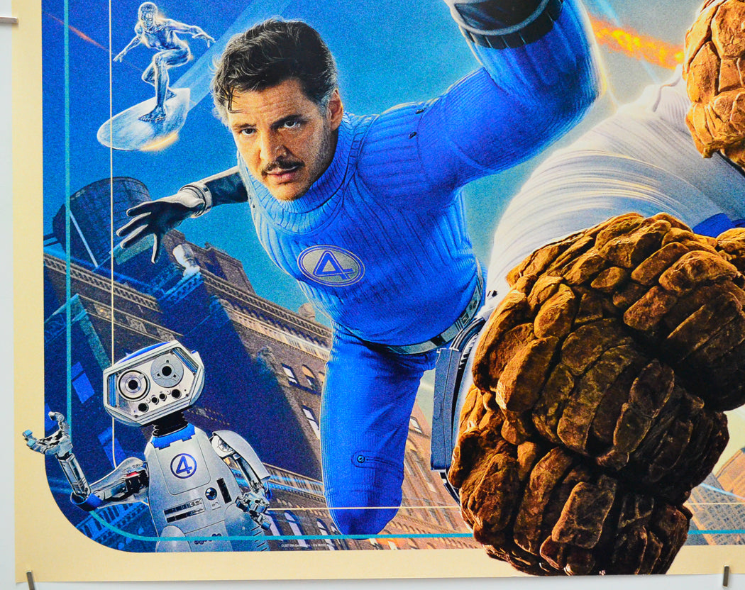 The Fantastic Four: First Steps (Bottom Left) Cinema Quad Movie Poster 