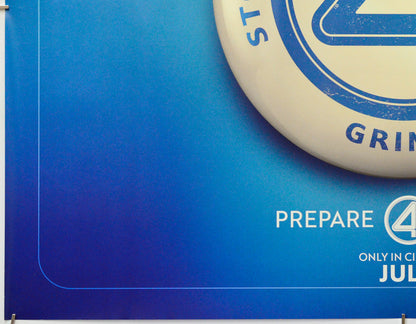 The Fantastic Four: First Steps (Bottom Left) Cinema Quad Movie Poster 