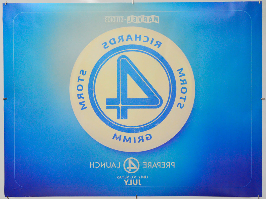 The Fantastic Four: First Steps (Back) Cinema Quad Movie Poster 