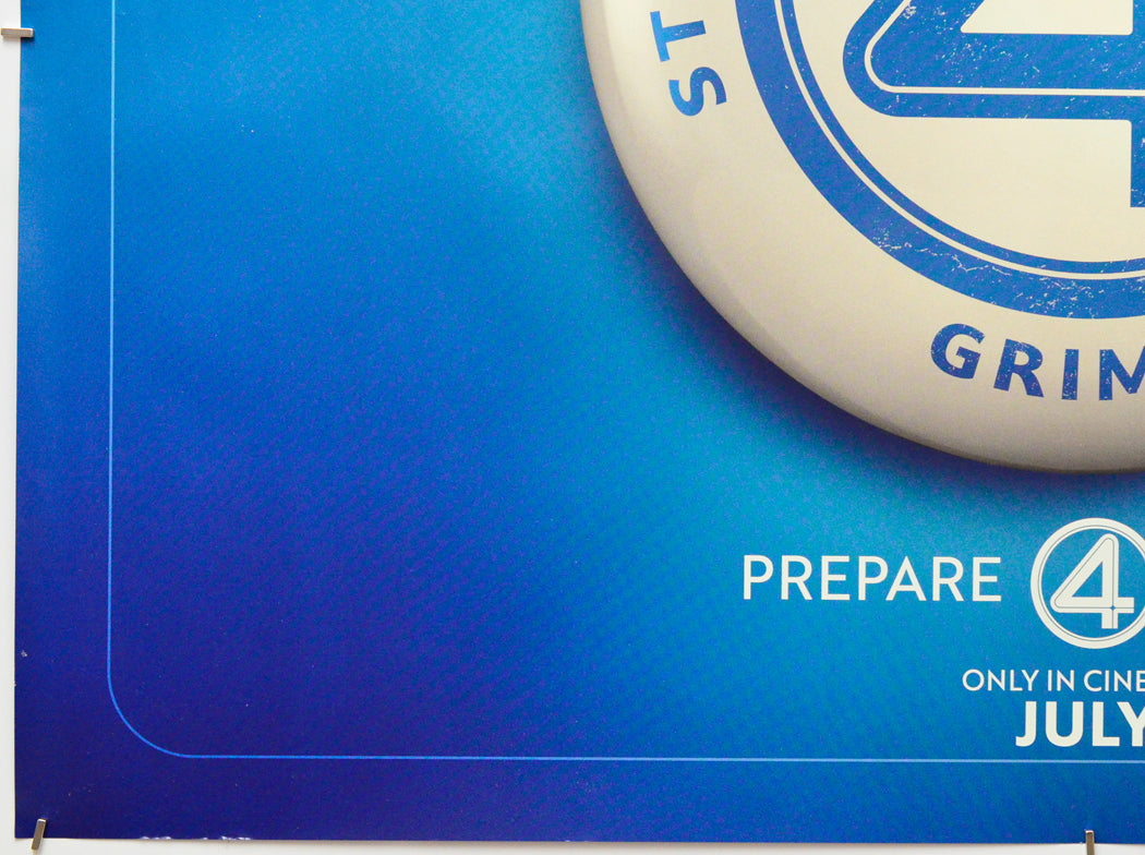 The Fantastic Four: First Steps (Bottom Left) Cinema Quad Movie Poster 