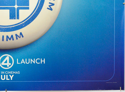 The Fantastic Four: First Steps (Bottom Right) Cinema Quad Movie Poster 