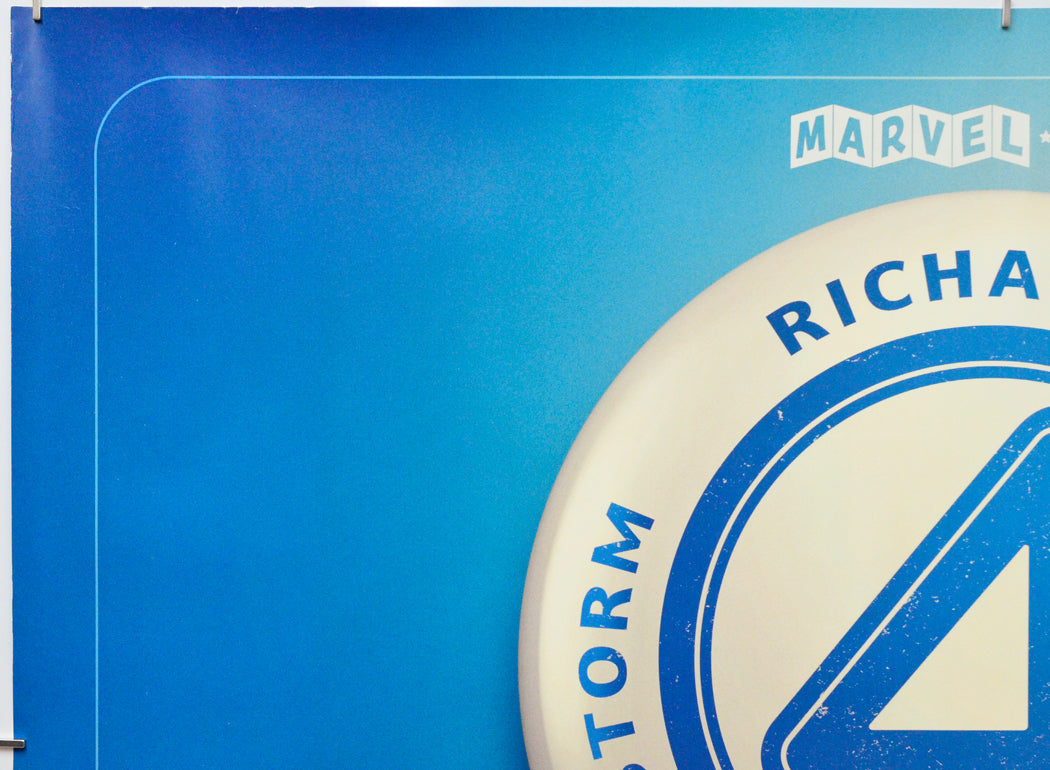 The Fantastic Four: First Steps (Top Left) Cinema Quad Movie Poster 