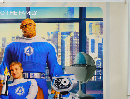 The Fantastic Four: First Steps (Top Right) Cinema Quad Movie Poster 
