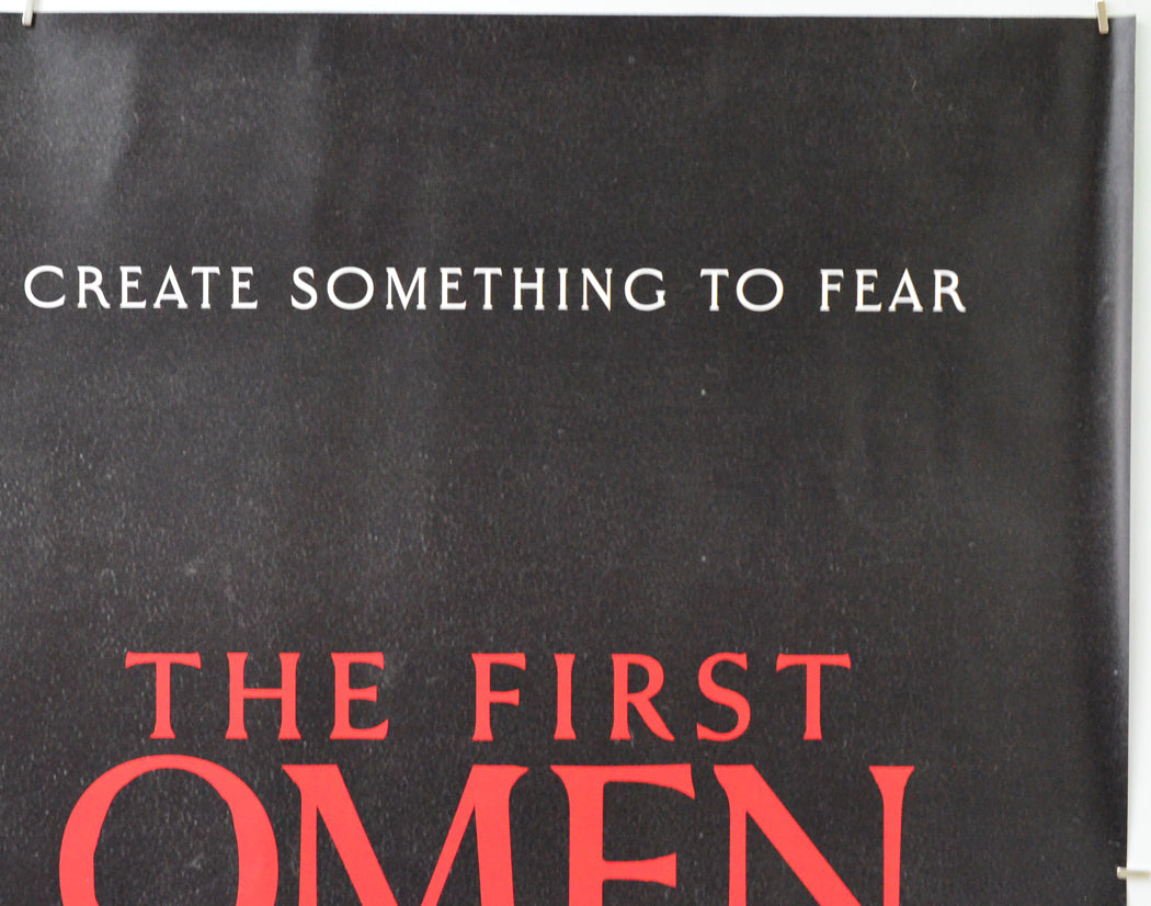 The First Omen (Top Right) Cinema Quad Movie Poster 
