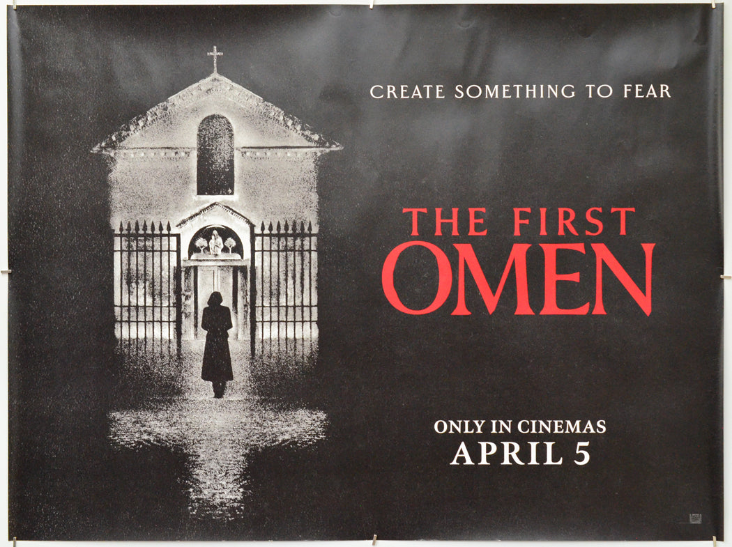 The First Omen - Original Quad Poster - Film Poster - Movie Poster