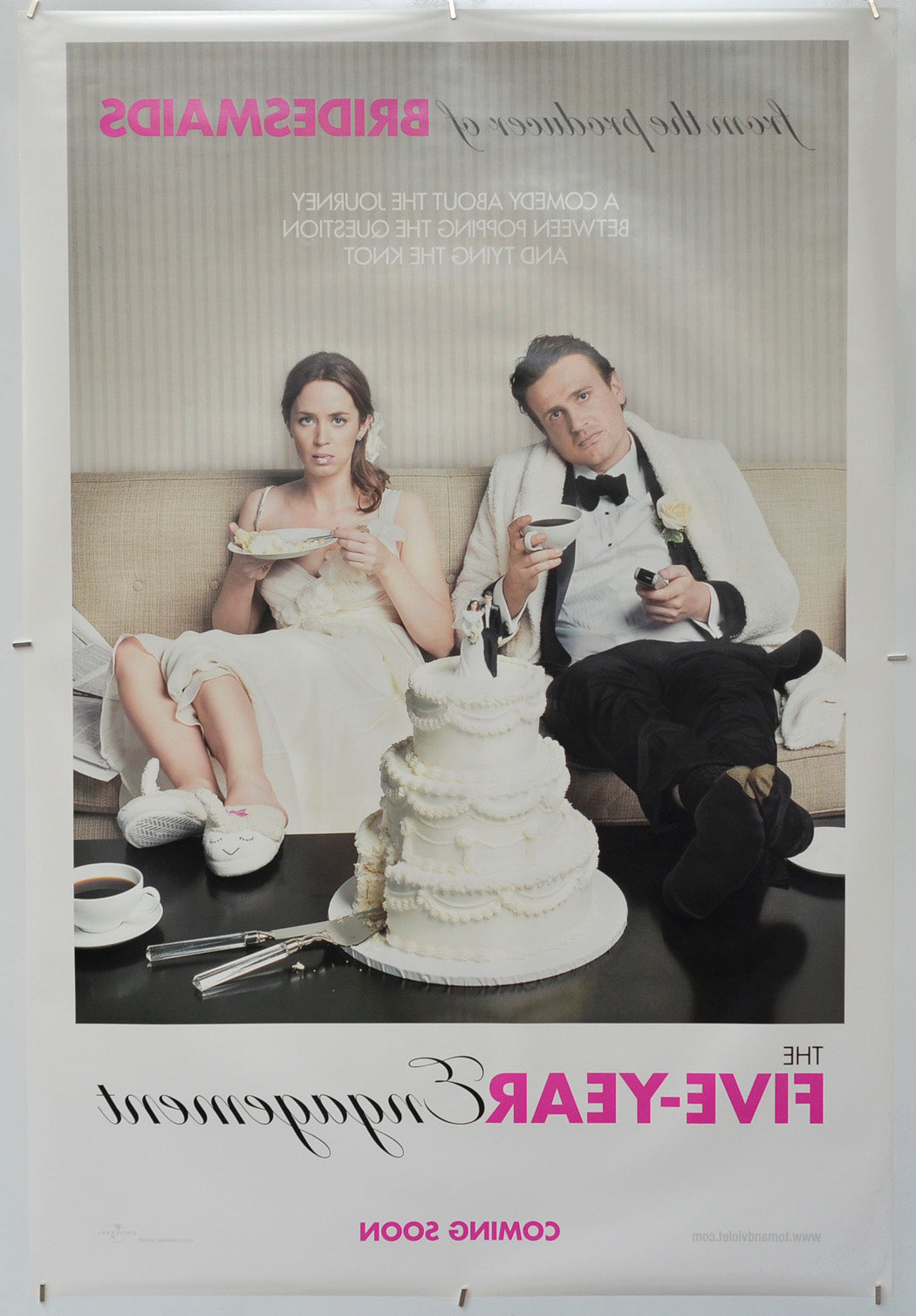 The Five-year Engagement (Back) Cinema One Sheet Movie Poster 