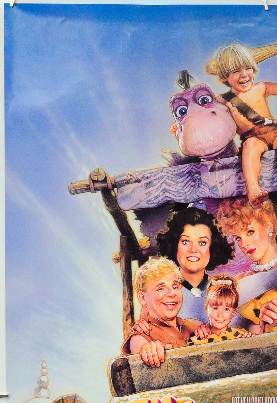 The Flintstones (Top Left) Cinema One Sheet Movie Poster 