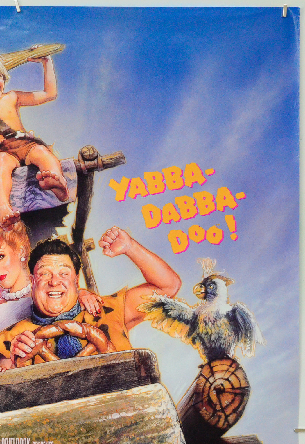 The Flintstones (Top Right) Cinema One Sheet Movie Poster 