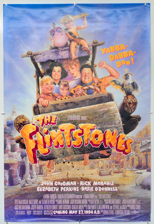 The Flintstones - Original One Sheet Poster - Film Poster - Movie Poster 
