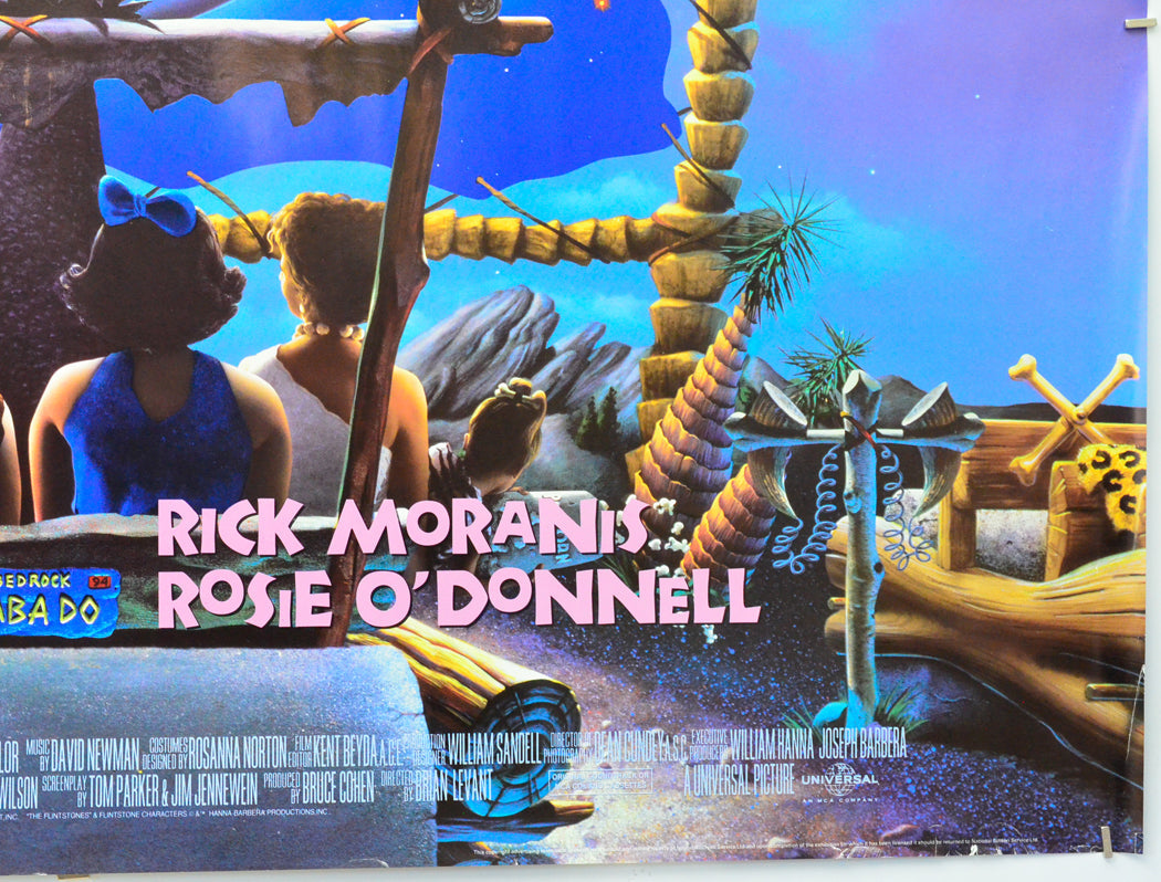 The Flintstones (Bottom Right) Cinema Quad Movie Poster 