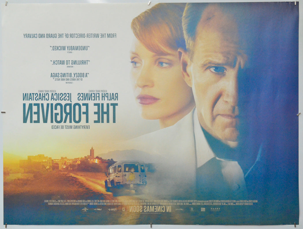 The Forgiven (Back) Cinema Quad Movie Poster 