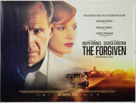 The Forgiven - Original Quad Poster - Film Poster - Movie Poster